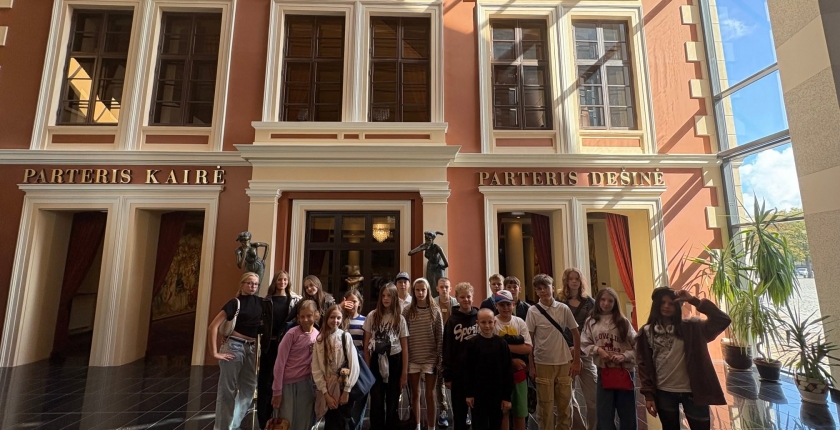 Edukacinė ekskursija Klaipėdos dramos teatre